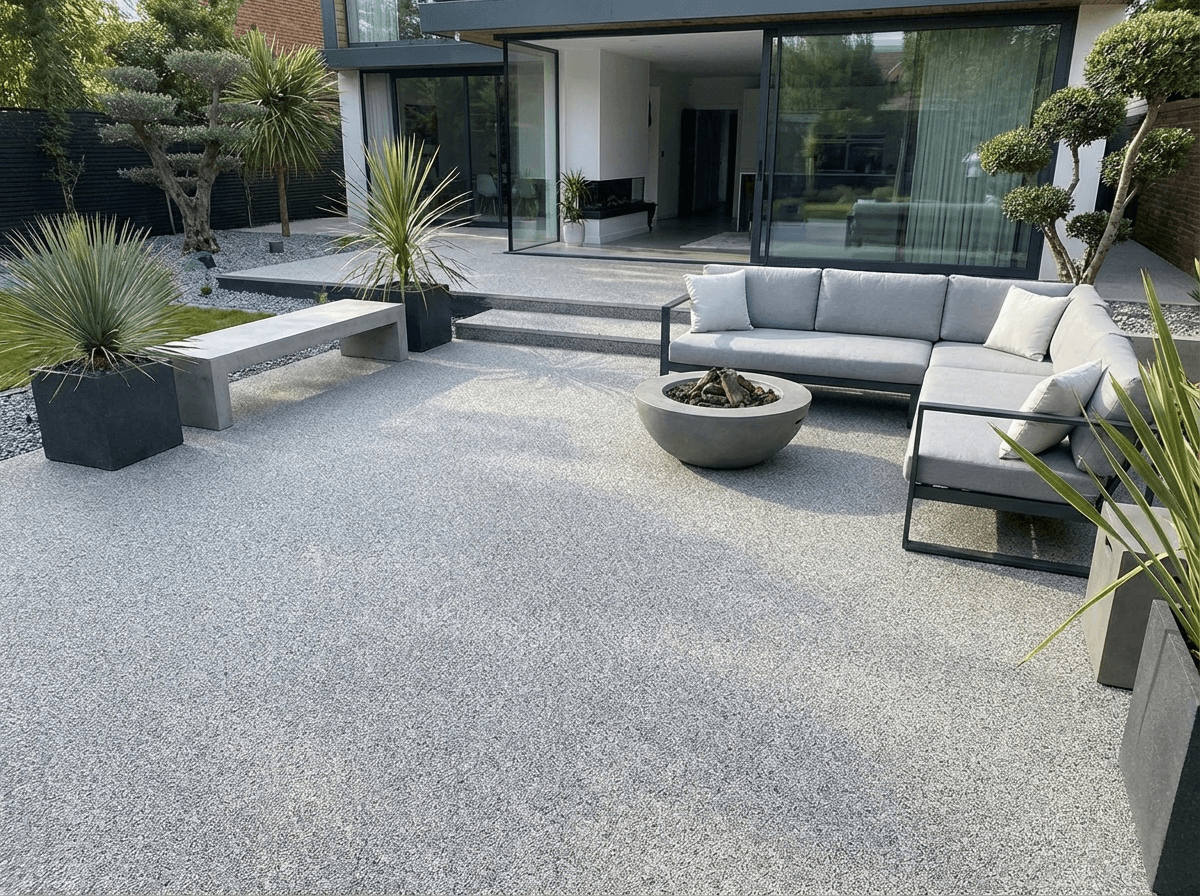 Resin Patios & Terraces