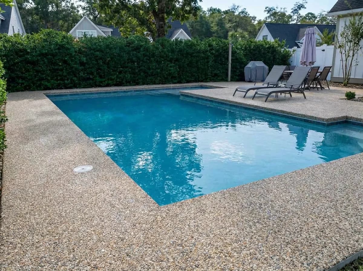 Slip-Resistant Pool Decks